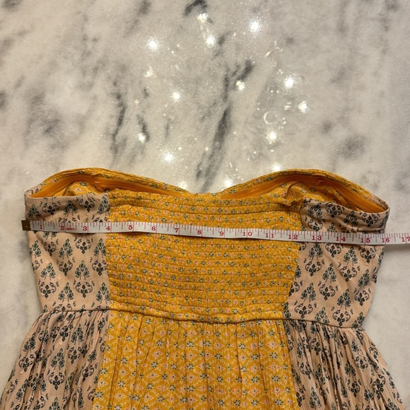 Free People Across The Sea Tunic Top Citrus yellow size medium - Picture 11 of 16